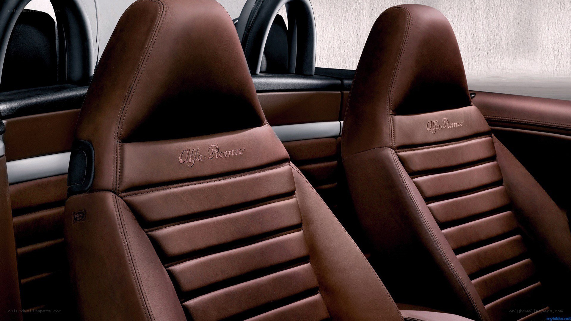 brown leather car seats