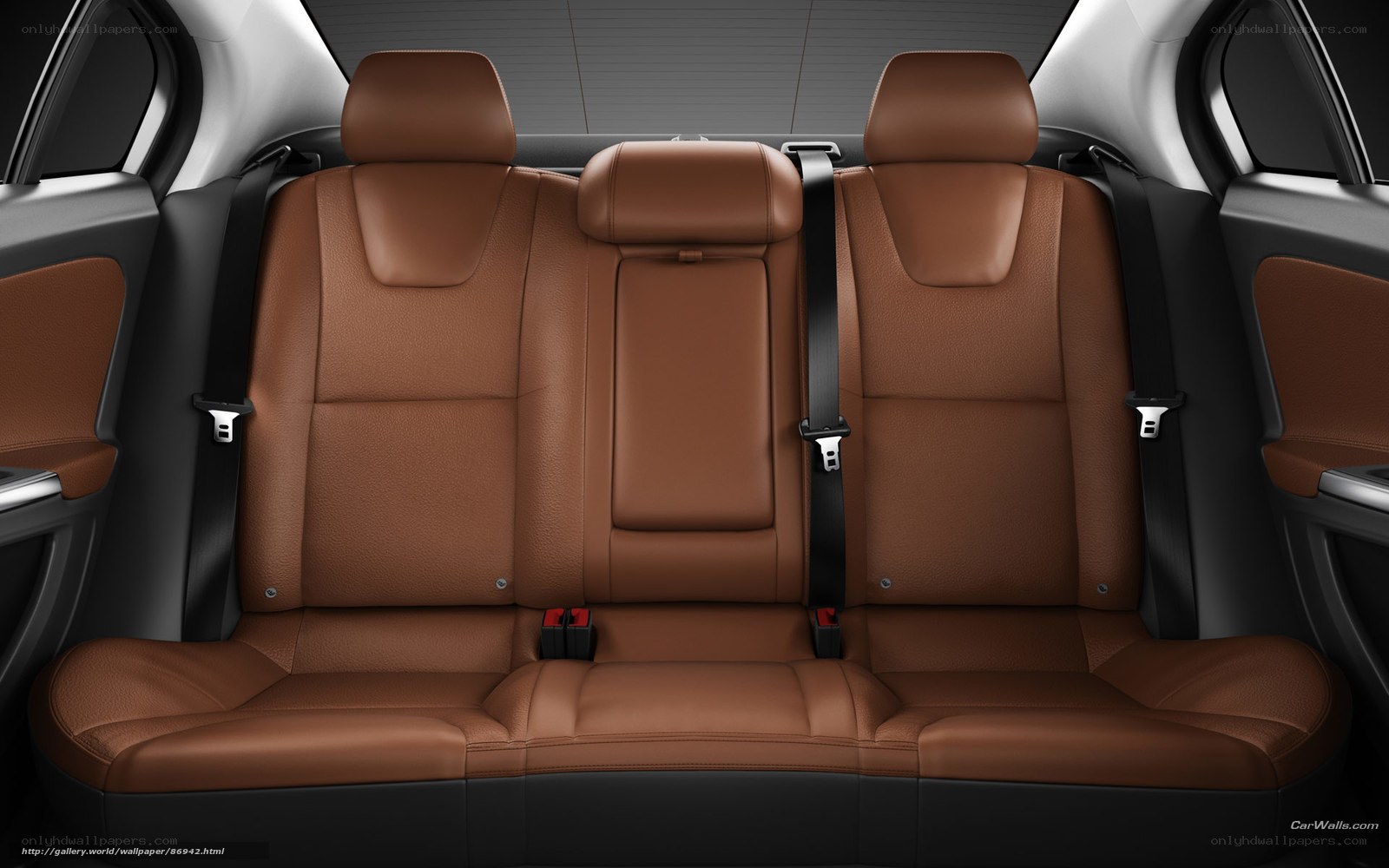 brown leather car seats