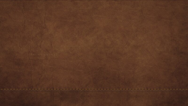 Brown Leather Texture — Neutral, Photograph, Stitching, Be Original