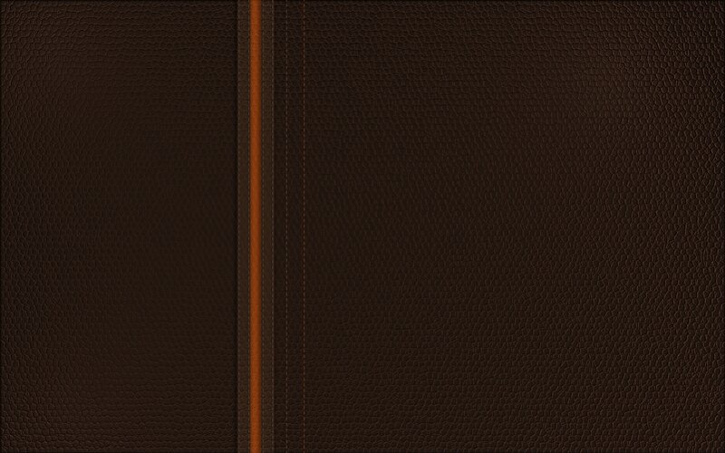 Brown Leather Texture — Neutral, Photograph, Stitching, Strip, Orange