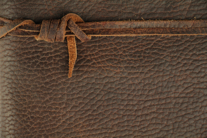 Brown Leather Texture — Textured
