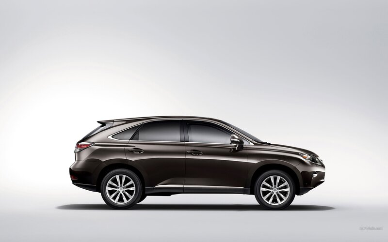 brown lexus rx suv