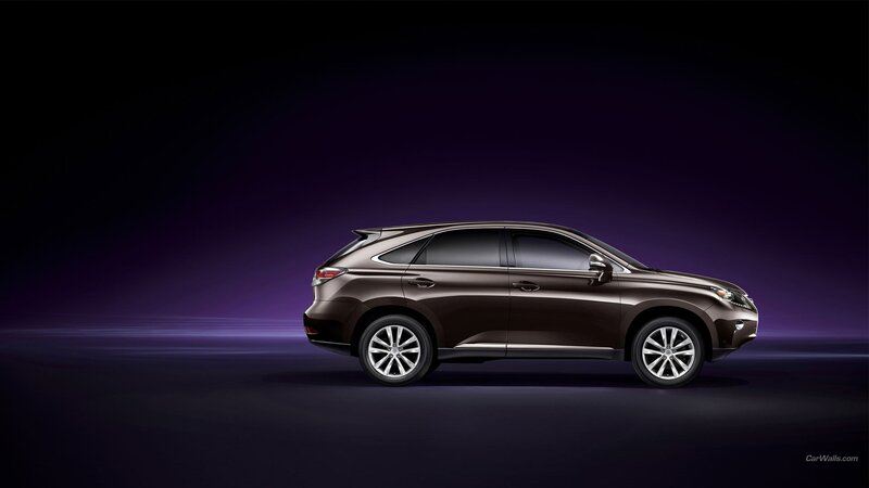 Brown Lexus Rx Suv — Purple