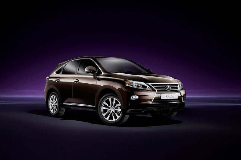 Brown Lexus Rx350 Suv