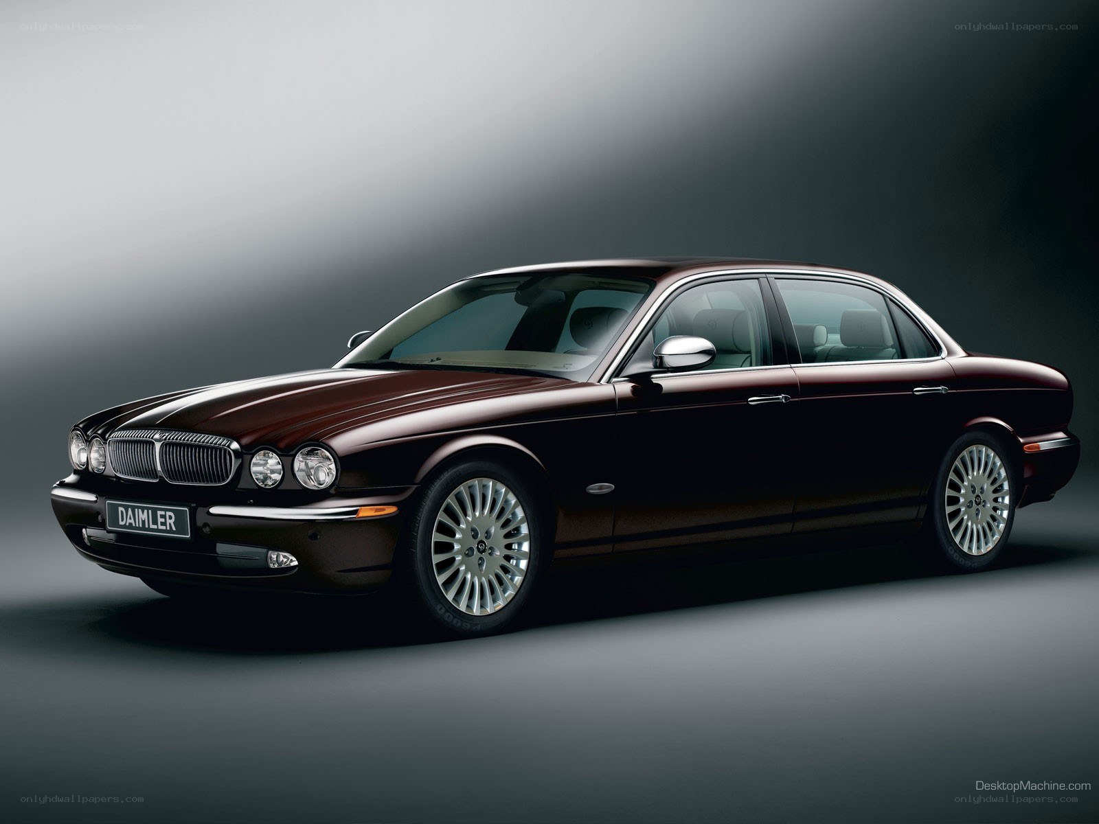 Brown luxury sedan car