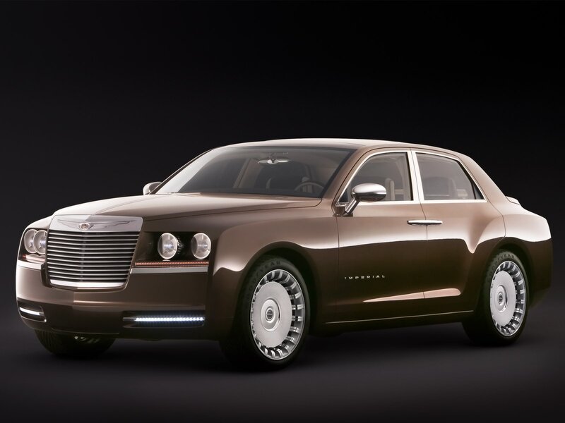 Brown Luxury Sedan — Dramatic, Photograph
