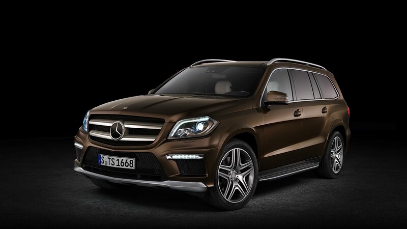 Brown Mercedes-Benz GL-Class SUV