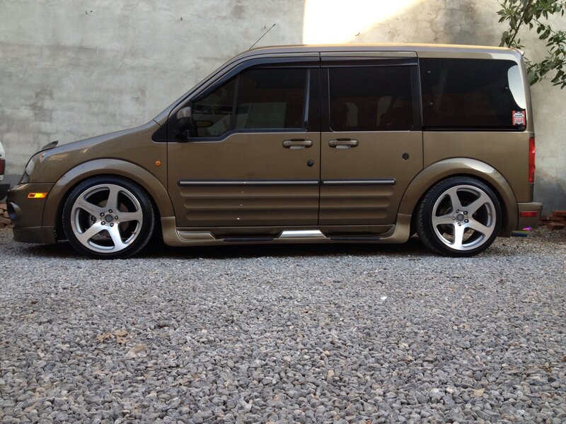 Brown Minivan