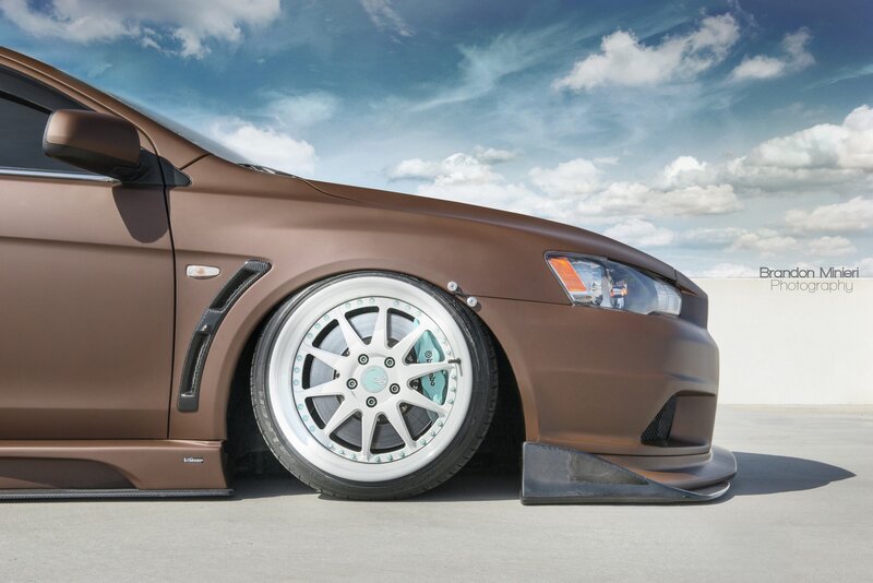 Brown Modified Car — Dramatic