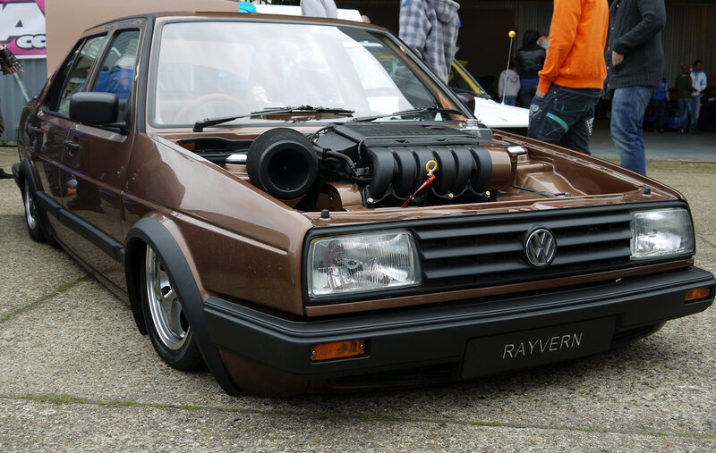 Brown Modified Car
