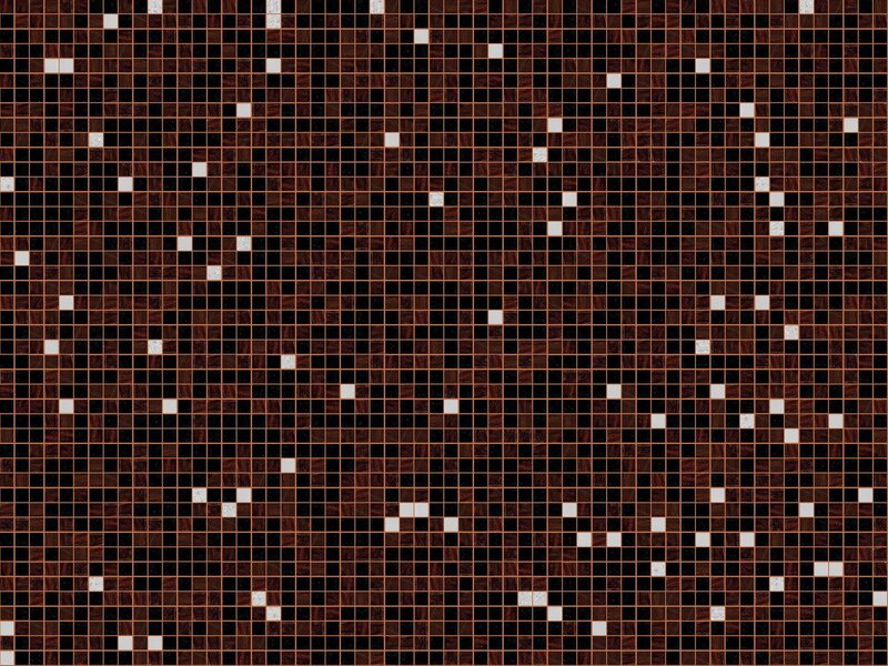 brown mosaic tile pattern