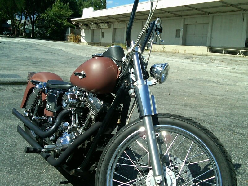 Brown Motorcycle