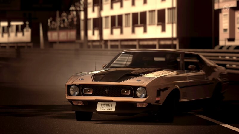 Brown Mustang Car