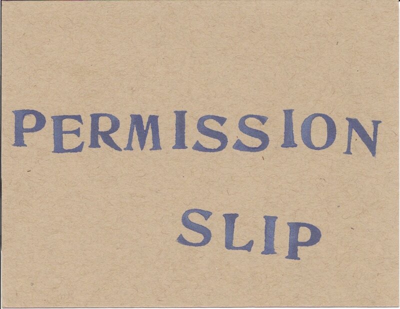 Brown Paper with Text