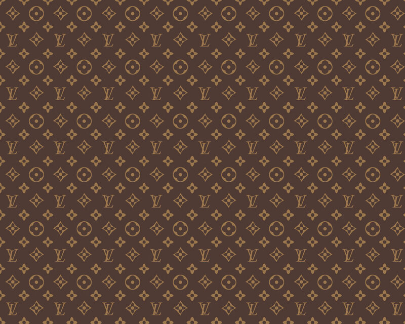Brown Patterned Fabric — Neutral, Vector Art
