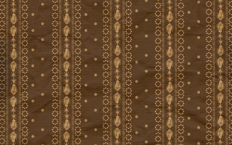 Brown Patterned Paper