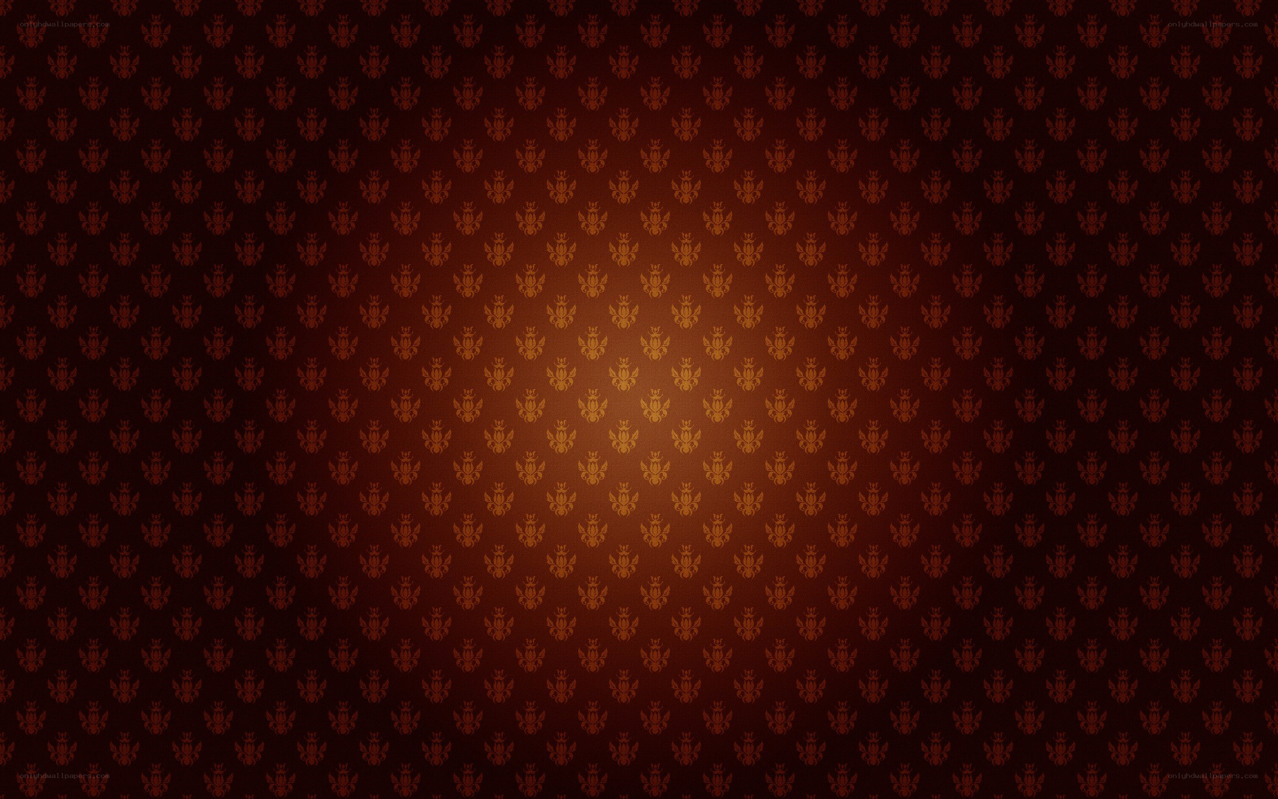 brown patterned wallpaper