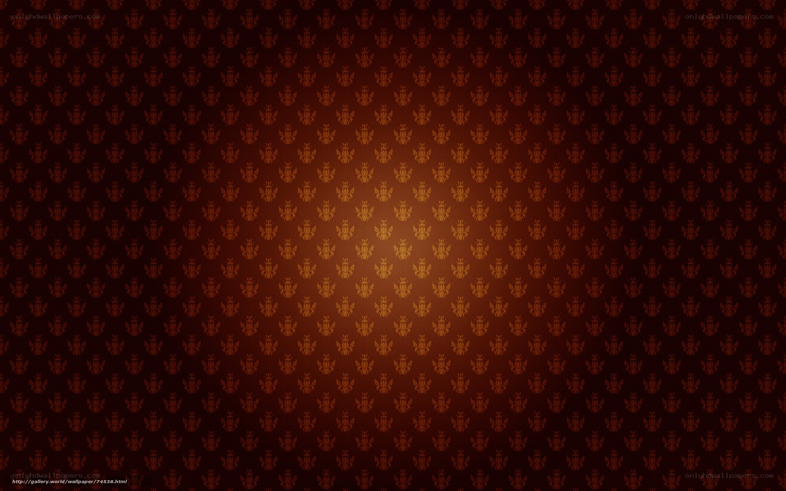 brown patterned wallpaper