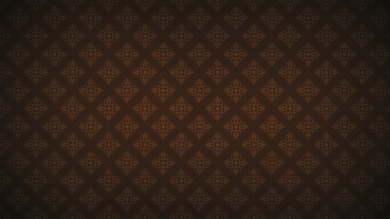 Brown Patterned Wallpaper — Neutral, Illustration