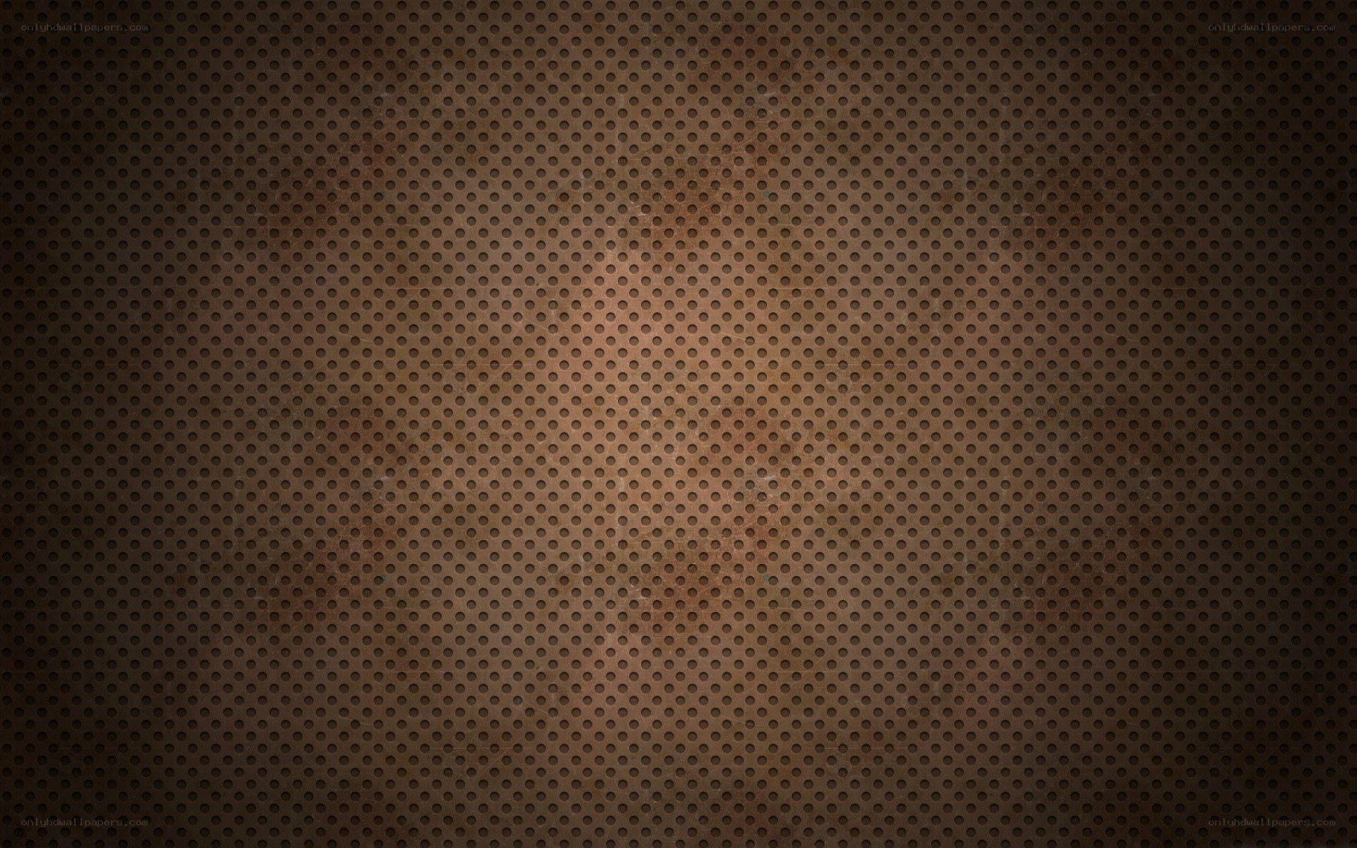 brown perforated metal texture
