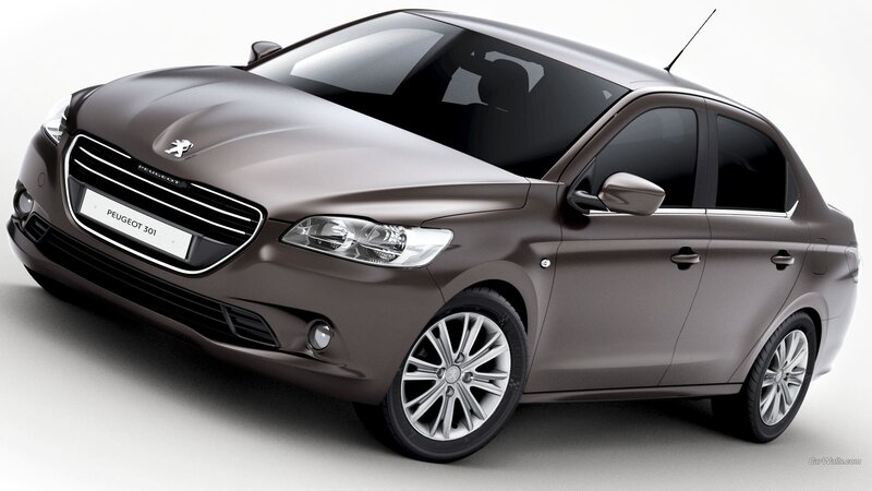 Brown Peugeot 301 Car