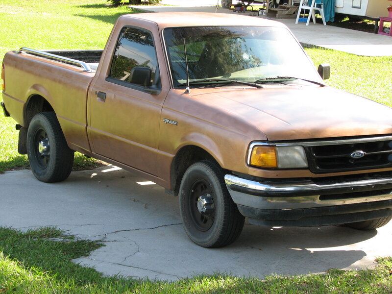 Brown Pickup Truck — Calm