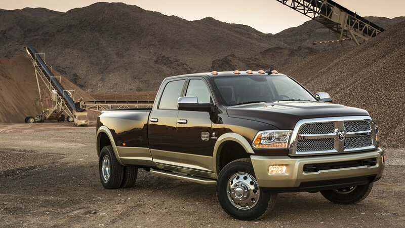 Brown Pickup Truck — Dramatic, Sunset, Photograph