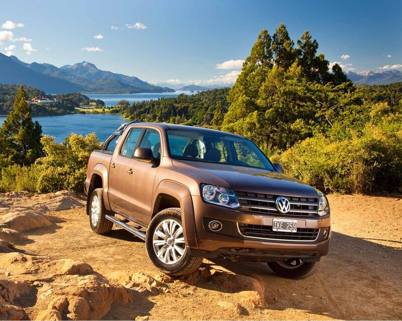Brown Pickup Truck — Serene