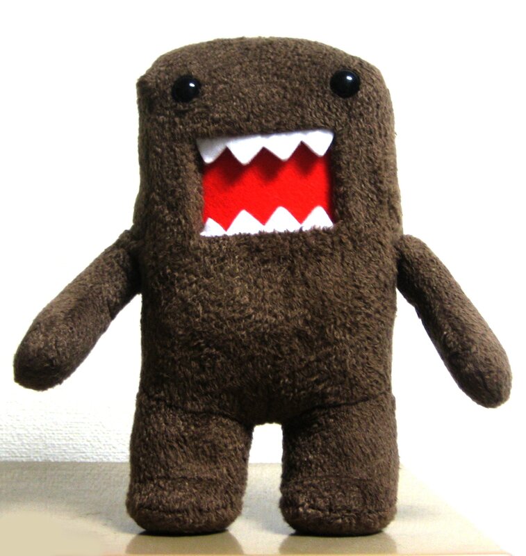 brown plush monster toy