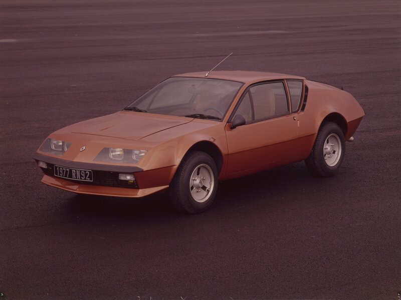 Brown Renault Alpine A310