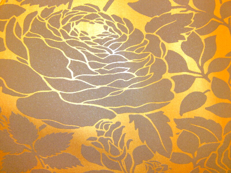Brown Rose Pattern
