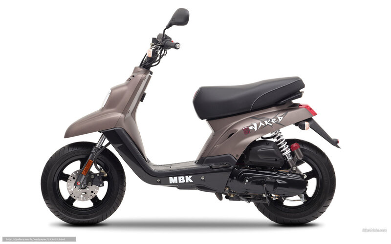 Brown Scooter