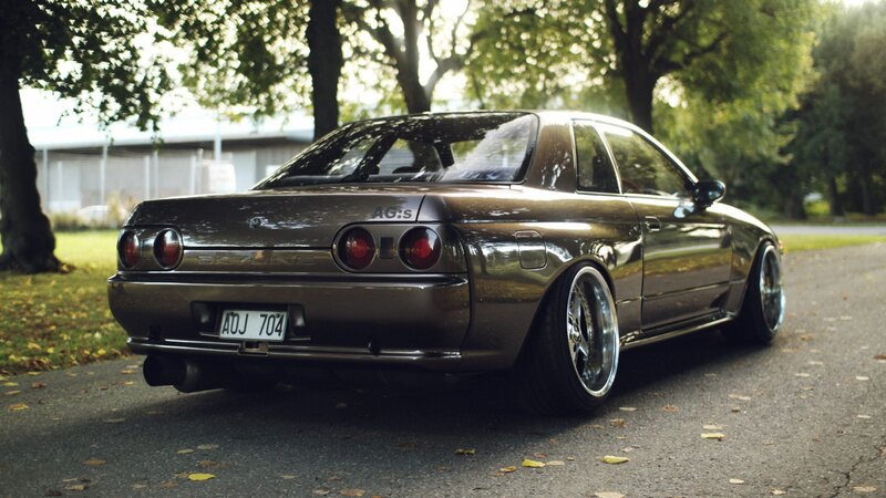 Brown Skyline Car