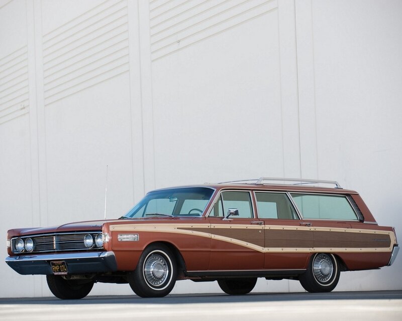 Brown Station Wagon — Calm, Photograph