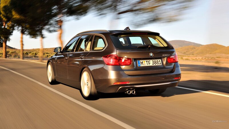 Brown Station Wagon — Gray