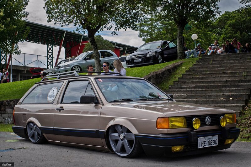 Brown Station Wagon — Outdoor