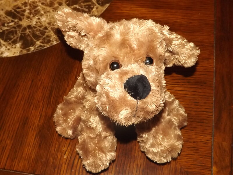 Brown Stuffed Dog