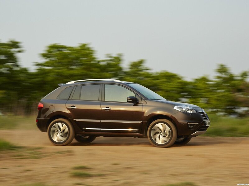 Brown SUV Driving