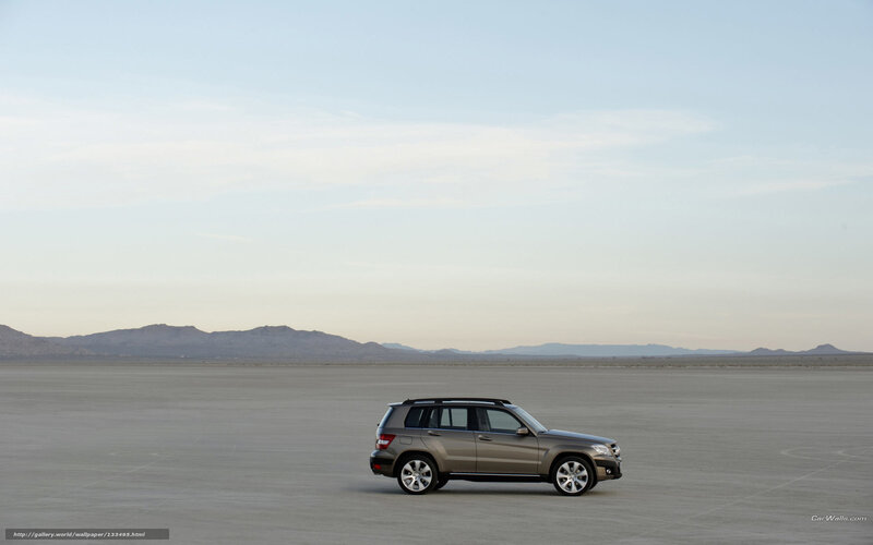 Brown SUV in Desert