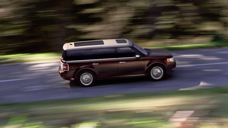 Brown SUV on Road