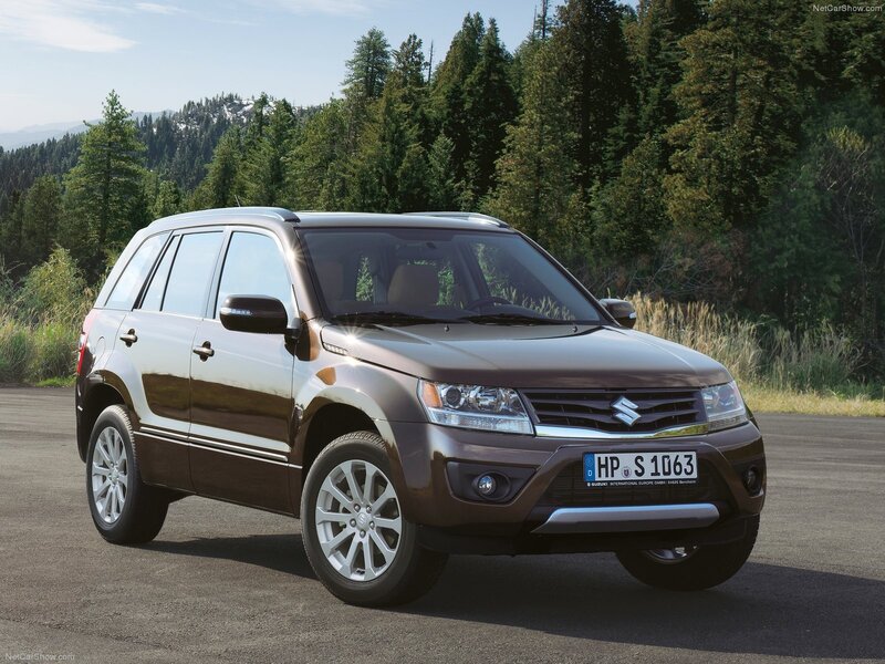 Brown Suzuki Grand Vitara SUV