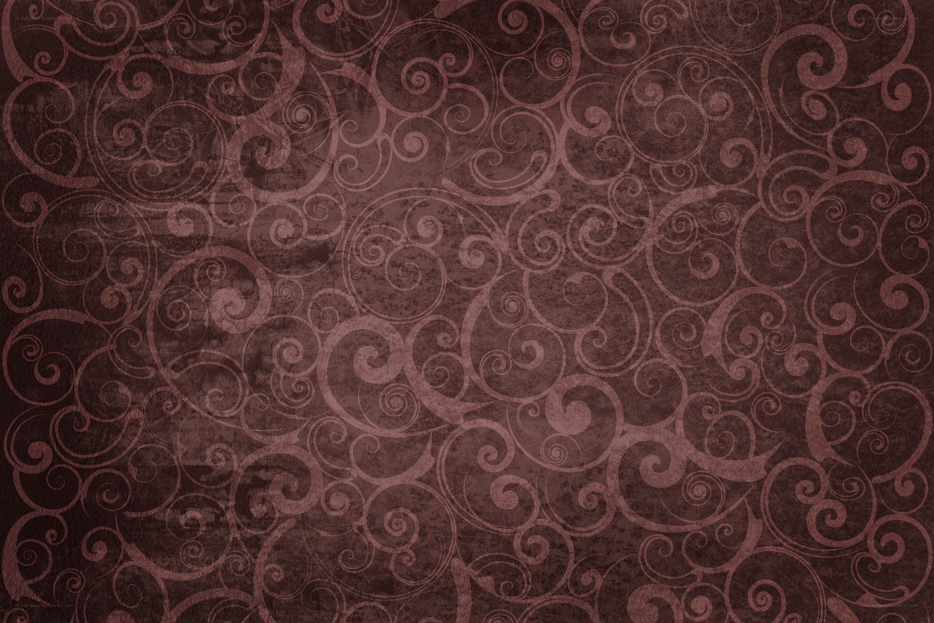 brown swirl pattern background