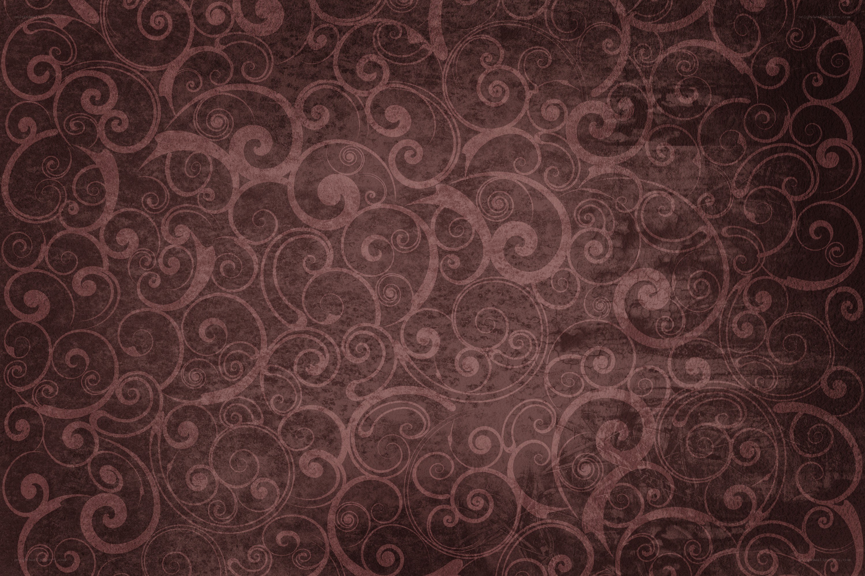 brown swirl pattern background