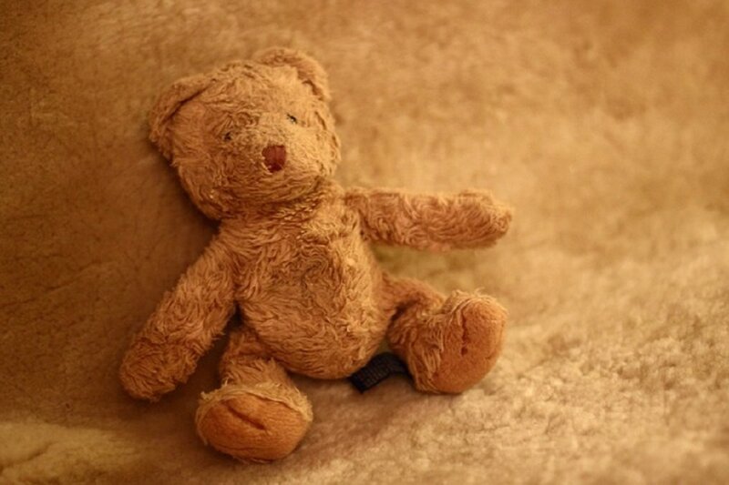 Brown Teddy Bear — Calm, Photograph, Stuffed Animal