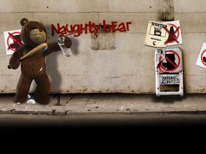 Brown Teddy Bear — Dark