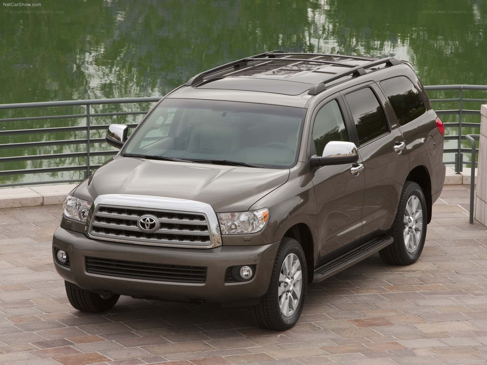 Brown Toyota Sequoia SUV