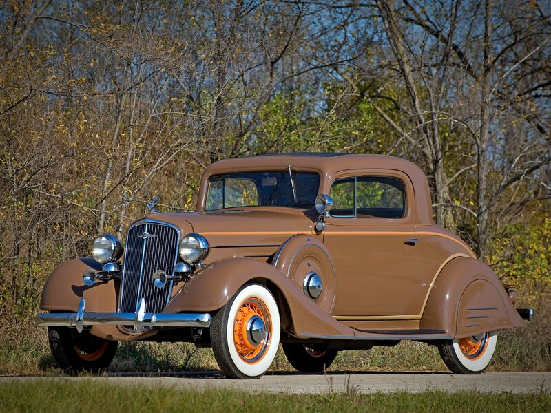Brown Vintage Car — Serene, Autumn