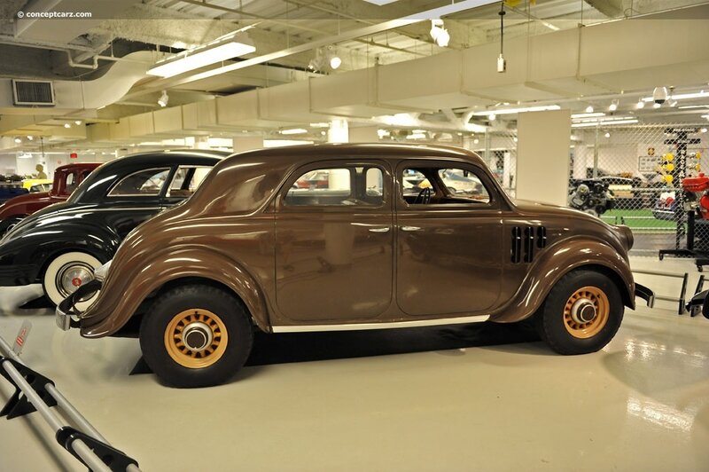 Brown Vintage Car