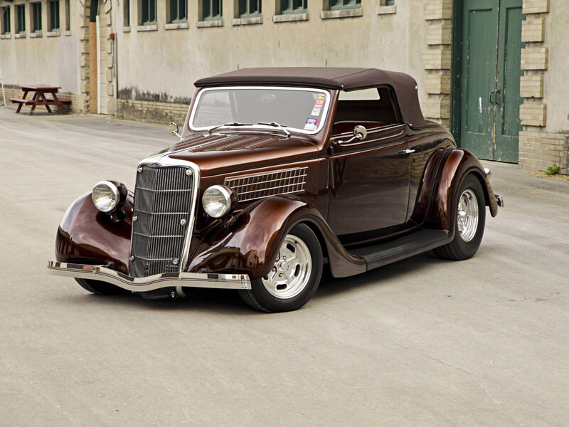 Brown Vintage Convertible — Calm