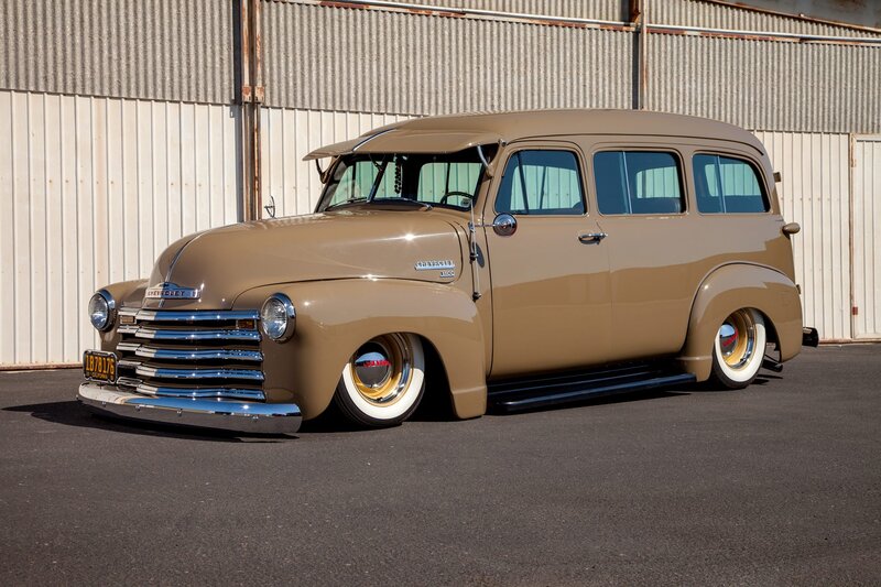 Brown Vintage Station Wagon